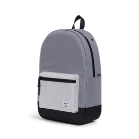 Rugzak Herschel Settlement Mid Grey Crosshatch / Black / Light Grey