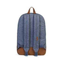 Rugzak Herschel Supply Co. Heritage Dark Chambray Crosshatch Tan