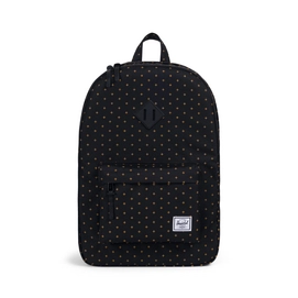Rugzak Herschel Supply Co. Heritage Black Gridlock Gold