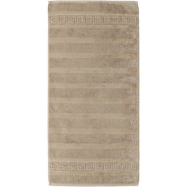 Handdoek Cawö Noblesse Uni Zand (60 x 110 cm) (set van 3)