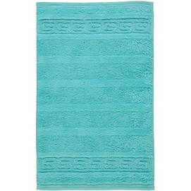 Gastendoek Cawö Noblesse Turquase (set van 6)