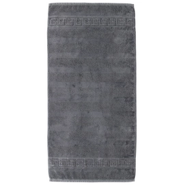 Handdoek Cawö Noblesse Uni Donkergrijs (60 x 110 cm) (set van 3)