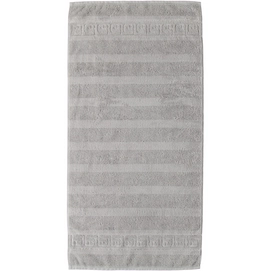 Handtuch Cawö Noblesse Uni Silber (60 x 110 cm) (3-teilig)