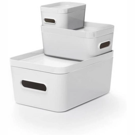 Opbergdoos Orthex Smartstore Compact White (3-delig)