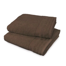 Gästehandtuch Tom Tailor Uni Walk-Frottier Braun (30 x 50 cm)