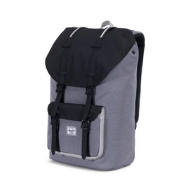 Rugzak Herschel Supply Co. Little America Mid Grey Crosshatch Black Light Grey Crosshatch