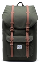 Rugzak Herschel Supply Co. Little America Dark Olive Saddle Brown