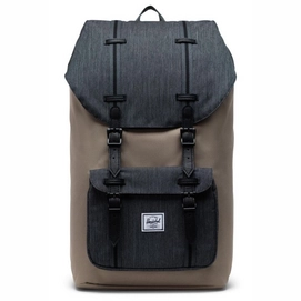 Rucksack Herschel Supply Co. Little America Timberwolf Black Denim Schwarz