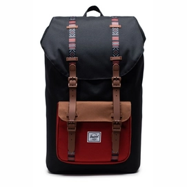 Sac à Dos Herschel Supply Co. Little America Black Saddle Ketchup