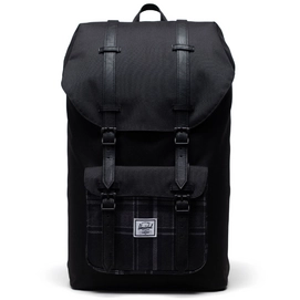 Backpack Herschel Supply Co. Little America Black Grayscale Plaid