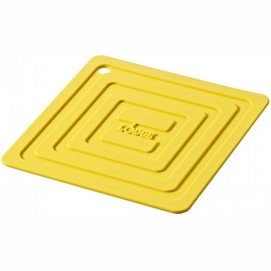 Onderzetter Lodge Square AS6S21 Geel 15x15 cm