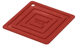 Onderzetter Lodge Square AS6S41 Rood 15x15 cm