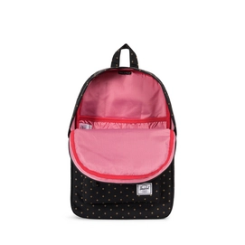 Rugzak Herschel Supply Co. Heritage Mid-Volume Black Gridlock Gold