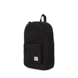 Rugzak Herschel Supply Co. Heritage Mid-Volume Black Gridlock Gold