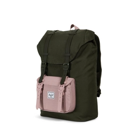 Rugzak Herschel Supply Co. Little America Mid-Volume Forest Night Ash Rose