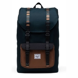 Sac à Dos Herschel Supply Co. Little America Mid-Volume Scarab Black Saddle