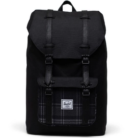 Backpack Herschel Supply Co. Little America Mid-Volume Black Grayscale Plaid