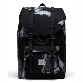 Rucksack Herschel Supply Co. Little America Mid-Volume Unisex Dye Wash Black