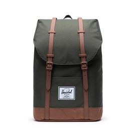 Rugzak Herschel Supply Co. Retreat Dark Olive Saddle Brown