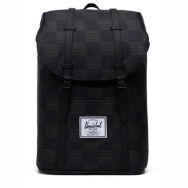 Sac à Dos Herschel Supply Co. Retreat Black Checkered Textile