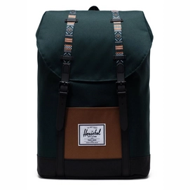 Rugzak Herschel Supply Co. Retreat Scarab Black Saddle