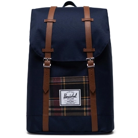 Rucksack Herschel Supply Co. Retreat Peacoat Peacoat Plaid