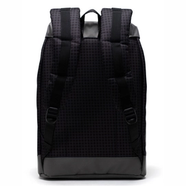 Herschel black best sale grid backpack