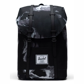 Rucksack Herschel Supply Co. Retreat Unisex Dye Wash Black