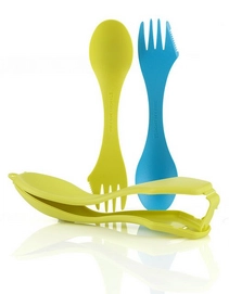 Opbergbakje Sporks Light My Fire Sporks' N Case Lichtblauw/ Lime