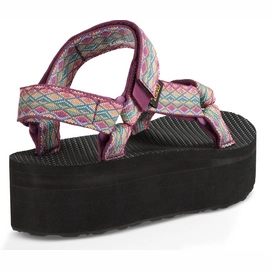 Teva Women Flatform Universal Miramar Fade Dark Purple Multi