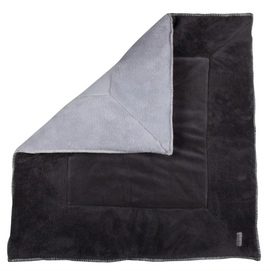 Boxkleed Koeka Oslo Dark Grey Silver Grey (87 x 102 cm)