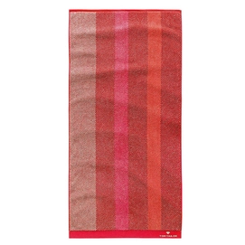 Serviette de Plage Tom Tailor Jacquard Maria Rouge