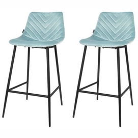 Barstoel Riverdale Lynn Mint 96 cm (set van 2)