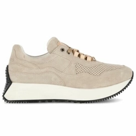 Baskets Shabbies Amsterdam Women Obbe Suede White-Taille 38
