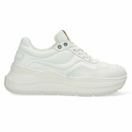 Baskets Shabbies Amsterdam Women Oliwer Soft Nappa Leather White-Taille 36