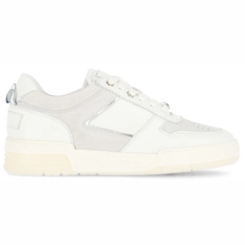 Baskets Shabbies Amsterdam Femme Revin SHS1317 Leather Daim White Combi-Taille 37