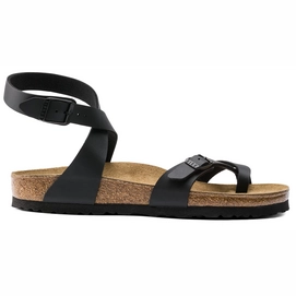 Sandals Birkenstock Women Yara Regular Nubuck Black-Shoe size 36