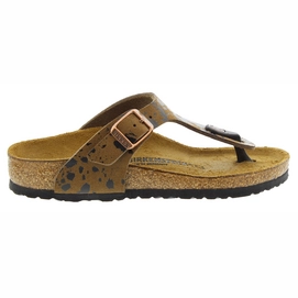 Tongs Birkenstock Kids Gizeh BF Colour Spray Brown Narrow-Taille 36