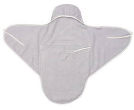 Omslagdoek Koeka Newborn Venice Silver Grey