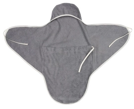 Omslagdoek Koeka Newborn Venice Steel Grey