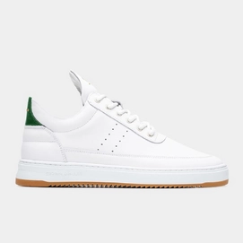 Baskets Filling Pieces Low Top Bianco Men Green-Taille 40