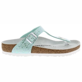 Zehentrenner Birkenstock Gizeh BF Metallic Stones Aqua Regular Damen