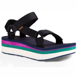 Teva Women Flatform Universal Retro Black