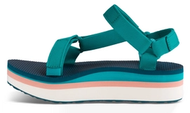 Teva Women Flatform Universal Retro Tropic Teal