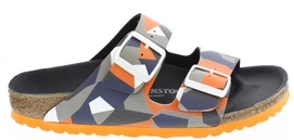 Sandalen Birkenstock Arizona Orange Multi Graphic Narrow Unisex