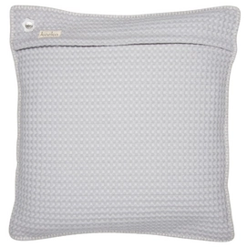 Sierkussenhoes Oslo Koeka Silver Grey White (50 x 50 cm)