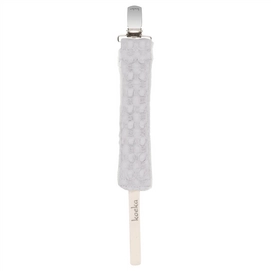 Speenkoord Koeka Wafel Teddy Oslo Silver Grey