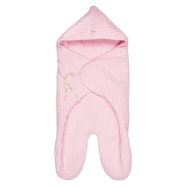 Wikkeldeken Koeka Wrapper Oslo Teddystof Baby Pink