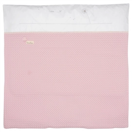 Dekenovertrek Reiswieg Koeka Old Baby Pink Antwerp Blowball