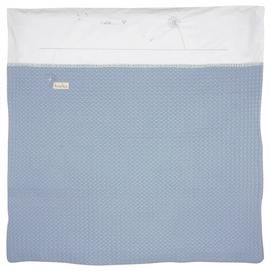 Dekenovertrek Reiswieg Koeka Soft blue Antwerp Blowball